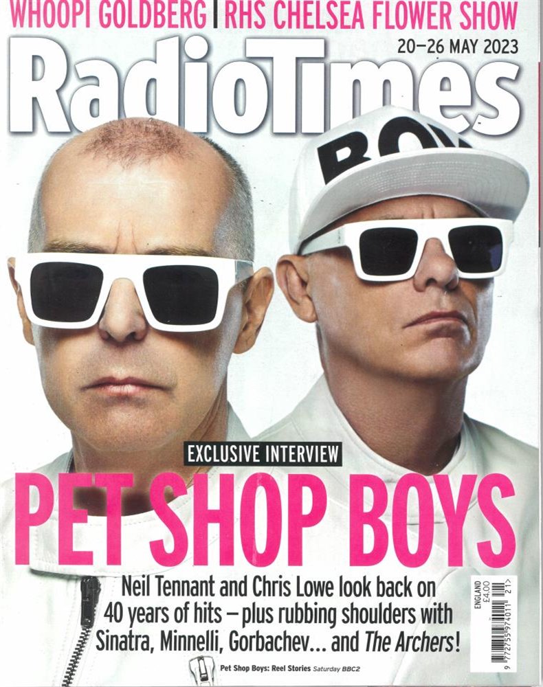 RADIOTIMES magazine side cover 20 May 2023